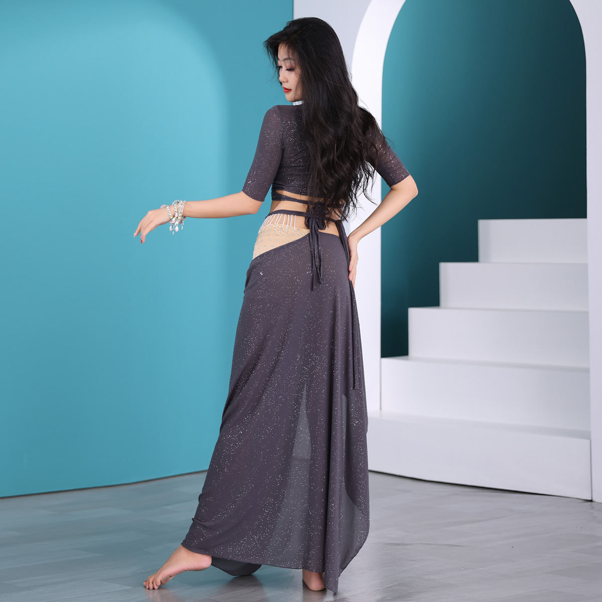 belly dancing outfit tops and long skirt 2723112